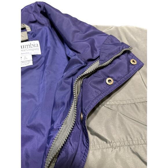 Columbia Jacket Windbreaker Size L Green - Picture 6 of 8